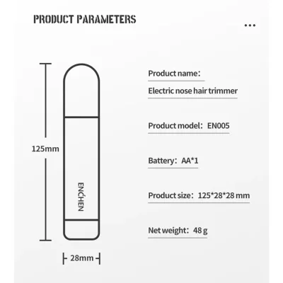 موزن بینی و گوش شیائومی انچن Enchen Nose & Ear Hair Trimmer EN005 / N3