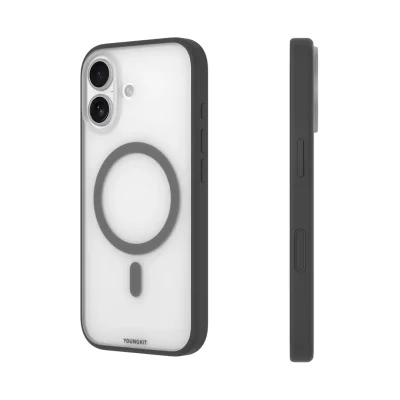 کاور مگ سیف یانگ کیت مدل Clear Series MagSafe مناسب آیفون 17 نرمال اپل iPhone 17