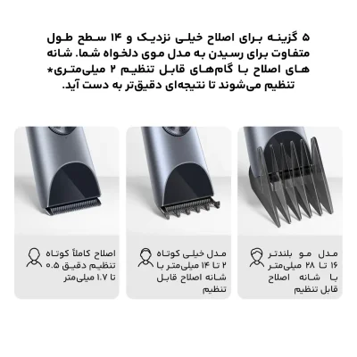 ماشین اصلاح و ریش تراش شیائومی Xiaomi Hair Clipper 2 MJGHHC2LF