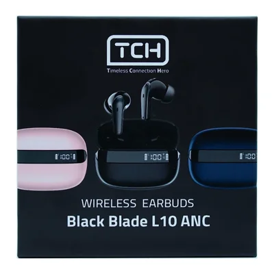 هندزفری بلوتوثی تی سی اچ مدل TCH Black Blade L10 ANC نویز کنسلینگ