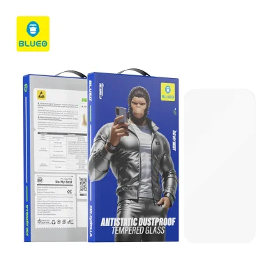 محافظ صفحه نمایش گلس آیفون 17 پرو مکس و 16 پرو مکس بدون حاشیه بلوئو iPhone 17 Pro Max /16 Pro Max