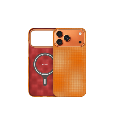 خرید و قیمت کاور فیبر کربن کولار مگ سیف کی زد دوو مدل KZDOO Keivlar Explorer مناسب آیفون 17 پرو مکس اپل iPhone 17 Pro Max