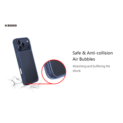 کاور شفاف گاردین کی‌ زد دوو مدل KZDOO GUARDIAN مناسب آیفون 17 پرو اپل iPhone 17 Pro