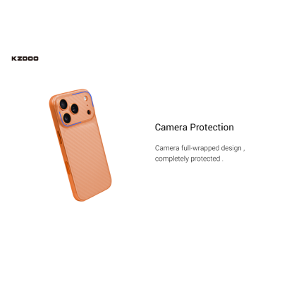قاب کربن کی زد دوو KZDOO Air Carbon مناسب آیفون 17 پرو مکس iPhone 17 Pro Max