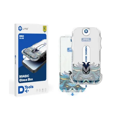 محافظ صفحه گلس سامسونگ اس 25 اولترا با کیت نصب لیتو Lito Magic Box S25 Ultra