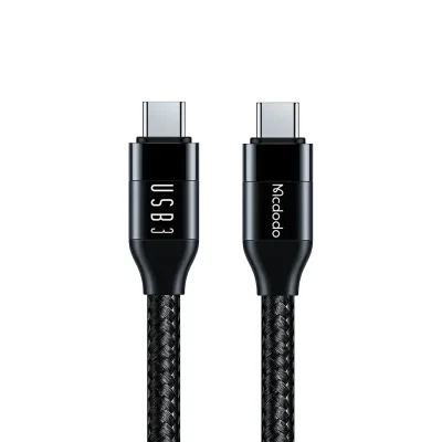 کابل شارژ تایپ سی و انتقال تصویر 100 وات مک دودو USB3 CA-7132 طول 1.2 متر