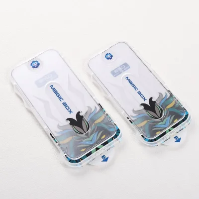 محافظ صفحه نمایش گلس آیفون 17 پرو با کیت نصب آسان لیتو Lito Magic Box D+ Tools iPhone 17 Pro