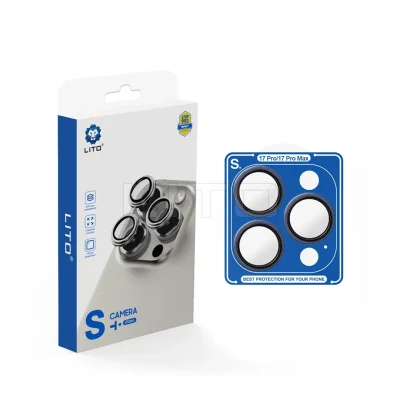 محافظ لنز دوربین آیفون 17 پرو و 17 پرو مکس لیتو Lito S+ Metal iPhone 17 Pro/17 Pro Max