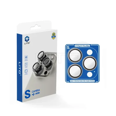 محافظ لنز دوربین آیفون 17 پرو و 17 پرو مکس لیتو Lito S+ Metal iPhone 17 Pro/17 Pro Max