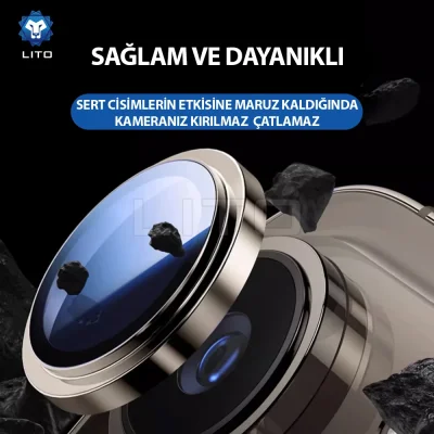 محافظ لنز دوربین آیفون 17 نرمال لیتو Lito S+ Metal iPhone 17