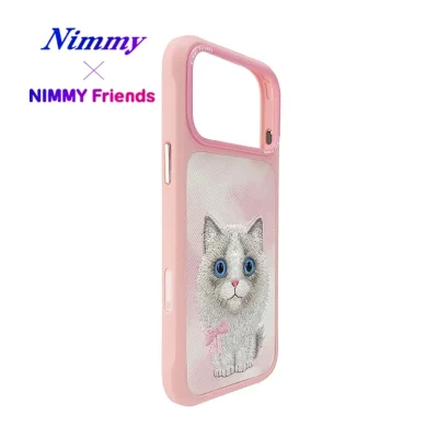 قاب فانتزی نیمی Big Eyes Cute Pet مناسب آیفون 17 پرو مکس iPhone 17 Pro Max