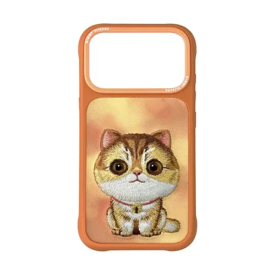 قاب فانتزی نیمی Big Eyes Cute Pet 2.0 مناسب آیفون 17 پرو مکس iPhone 17 Pro Max