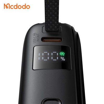 پاوربانک مک دودو با کابل تایپ سی و لایتنینگ 22.5 وات مدل FreeKit MC-255 ظرفیت 10000 میلی آمپر