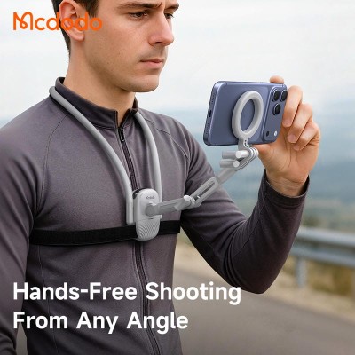 هولدر گردنی گوشی موبایل و دوربین ورزشی مگنتی مک دودو مدل Mcdodo SS-355