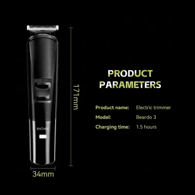 ماشین اصلاح و ریش تراش شیائومی انچن مدل ENCHEN Beardo 3