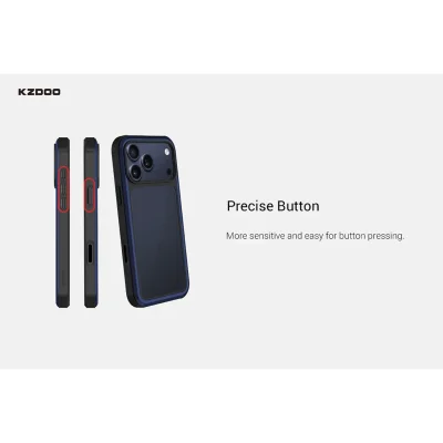 قاب شفاف ضد ضربه کی زد دوو KZDOO ARES مناسب آیفون 17 نرمال iPhone 17