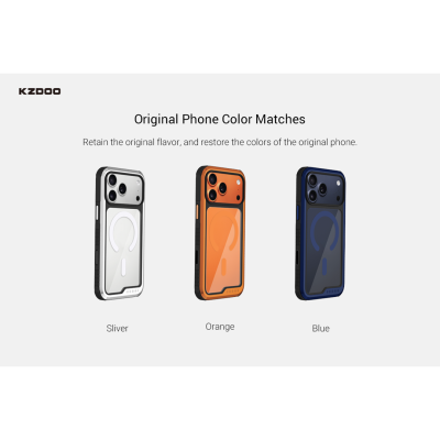 قاب مگ سیف کی زد دوو KZDOO MAG ARES SPORT مناسب آیفون 17 پرو مکس iPhone 17 Pro Max
