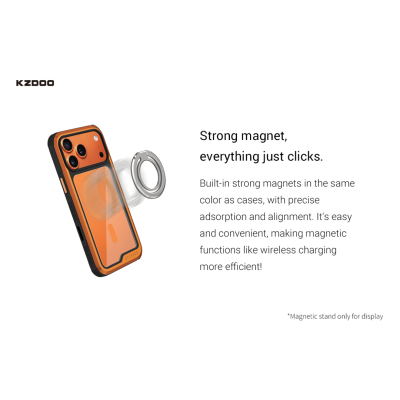 قاب مگ سیف کی زد دوو KZDOO MAG ARES SPORT مناسب آیفون 17 پرو مکس iPhone 17 Pro Max
