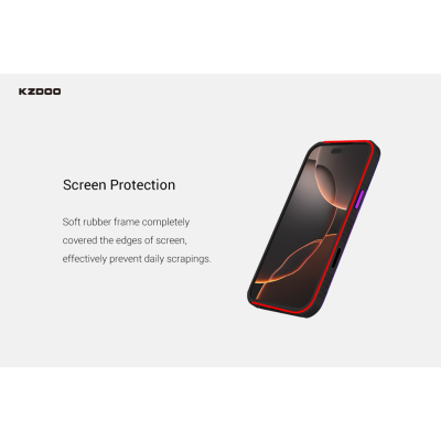 قاب مگ سیف کی زد دوو KZDOO MAG ARES SPORT مناسب آیفون 17 پرو iPhone 17 Pro