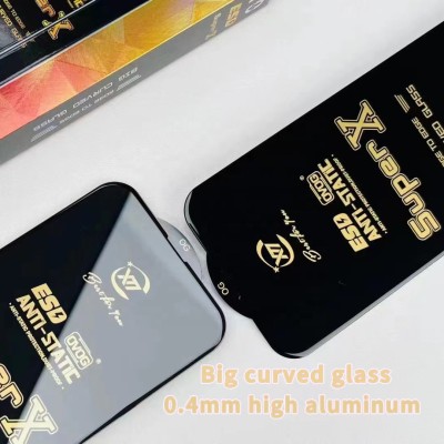 گلس محافظ صفحه شفاف آیفون 13 پرو مکس و 14 پلاس ESD Super X iPhone 13 Pro Max/14 Plus