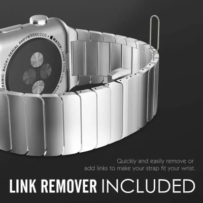 بند اپل واچ لینک استیل فلزی طرح Link Bracelet - تمامی سایزها - رنگ بندی