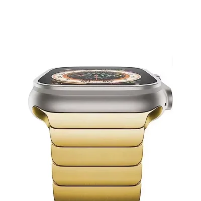 بند اپل واچ لینک استیل فلزی طرح Link Bracelet - تمامی سایزها - رنگ بندی