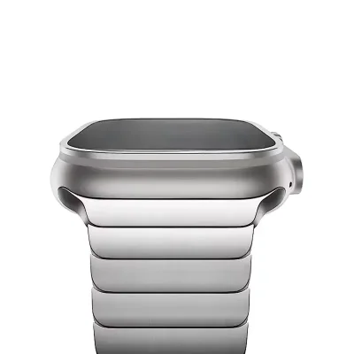 بند اپل واچ لینک استیل فلزی طرح Link Bracelet - تمامی سایزها - رنگ بندی