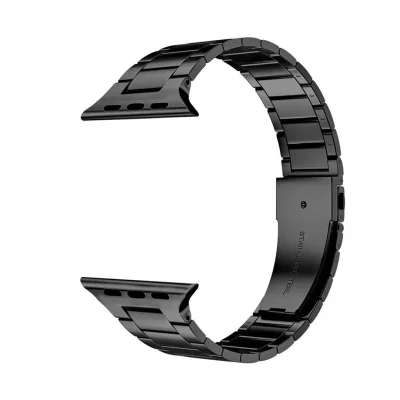 بند اپل واچ فلزی 3 بید طرح 3 Beads - تمامی سایزها - رنگ بندی
