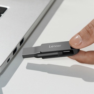 فلش مموری تایپ سی لکسار مدل Lexar JumpDrive D400 ظرفیت 64 گیگابایت