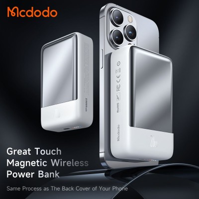 پاوربانک مک دودو مدل Mcdodo Good Touch MagSafe MC-502 ظرفیت 20000 میلی آمپر وایرلس مگ سیف 20 وات
