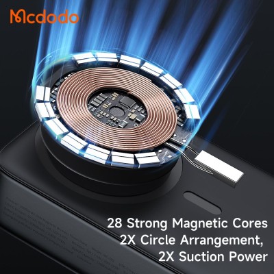 پاوربانک مک دودو مدل Mcdodo Good Touch MagSafe MC-502 ظرفیت 20000 میلی آمپر وایرلس مگ سیف 20 وات