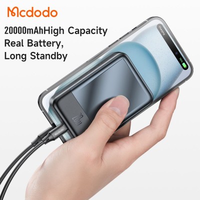 پاوربانک مک دودو مدل Mcdodo Good Touch MagSafe MC-502 ظرفیت 20000 میلی آمپر وایرلس مگ سیف 20 وات