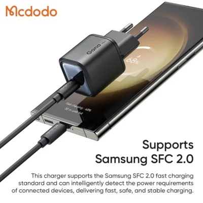 شارژر 45 وات سوپر فست شارژ 2.0 مک دودو Mcdodo Gana Mini 45W CH-439