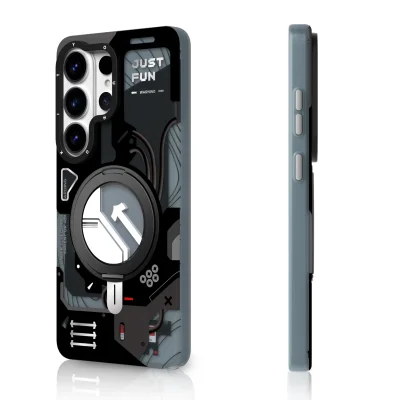 قاب مگ سیف اس 26 اولترا سامسونگ یانگ کیت Youngkit CyberPunk Stand MagSafe S26 Ultra