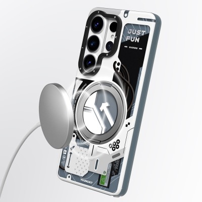 قاب مگ سیف اس 26 اولترا سامسونگ یانگ کیت Youngkit CyberPunk Stand MagSafe S26 Ultra