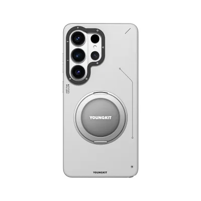 قاب مگ سیف اس 26 اولترا سامسونگ یانگ کیت Leather 360 MagSafe S26 Ultra