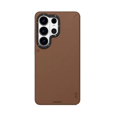 قاب مگ سیف اس 26 اولترا سامسونگ یانگ کیت Youngkit Simple Matte Leather MagSafe S26 Ultra