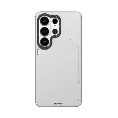 کاور مگ سیف اس 26 اولترا سامسونگ یانگ کیت Youngkit Simple Matte Leather MagSafe S26 Ultra