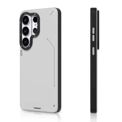 قاب مگ سیف اس 26 اولترا سامسونگ یانگ کیت Youngkit Simple Matte Leather MagSafe S26 Ultra