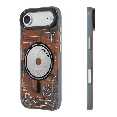قاب مگ سیف آیفون 17 ایر یانگ کیت Youngkit Futuristic Circuit iPhone 17 Air