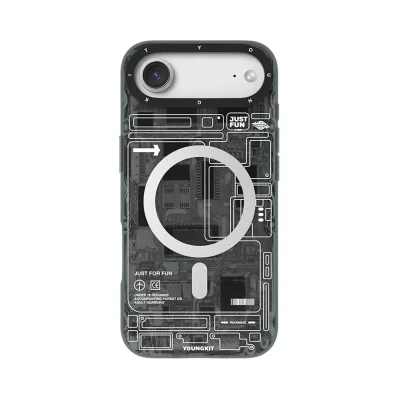 قاب مگ سیف آیفون 17 ایر یانگ کیت Youngkit Futuristic Circuit iPhone 17 Air