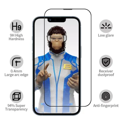 محافظ صفحه نمایش گلس آیفون 16 پرو مکس ضد انعکاس با کیت نصب اتوماتیک بلوئو iPhone 16 Pro Max