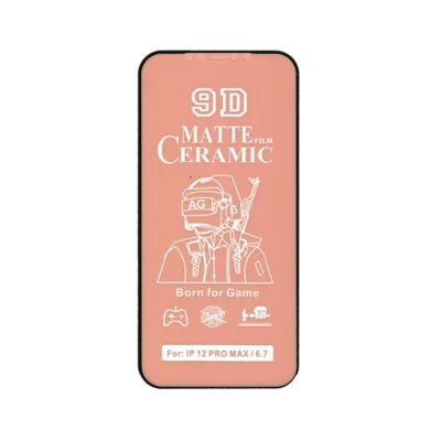 محافظ صفحه نمایش سرامیکی مات آیفون 12 پرو مکس مدل Ceramic Matte iPhone 12 Pro Max