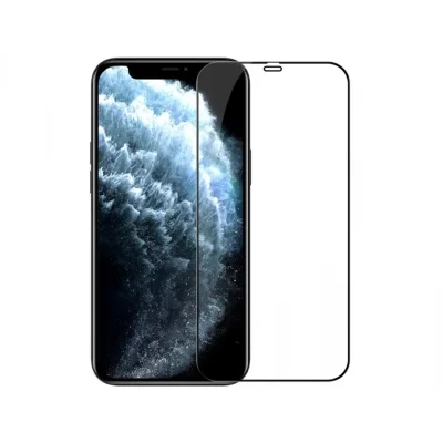 محافظ صفحه نمایش گلس آیفون 12 پرو مکس شفاف مدل Full Glass 9H iPhone 12 Pro Max
