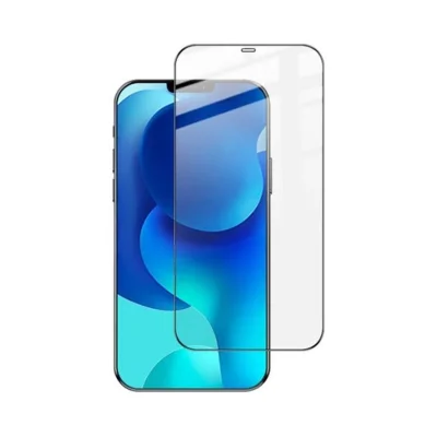 محافظ صفحه نمایش گلس آیفون 12 و 12 پرو شفاف مدل 9D iPhone 12/12 Pro