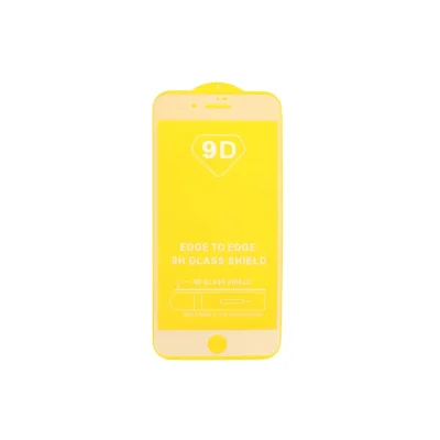 محافظ صفحه نمایش گلس آیفون 6 و 6S شیشه ای مدل 9D iPhone 6/6S