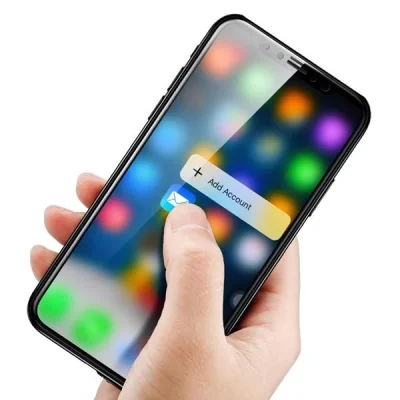 محافظ صفحه نمایش گلس آیفون ایکس پشت و رو بیسوس مدل Baseus Glass Film Set iPhone X