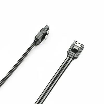 کابل دیتا ساتا ایسوس مدل SATA 3 قفل دار طول 50 سانتی متر بسته 2 عددی