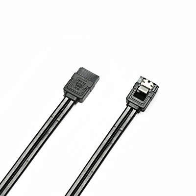 کابل دیتا ساتا ایسوس مدل SATA 3 قفل دار طول 50 سانتی متر بسته 2 عددی