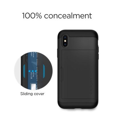 قاب اسپیگن مدل Slim Armor CS مناسب برای گوشی موبایل آیفون X / XS